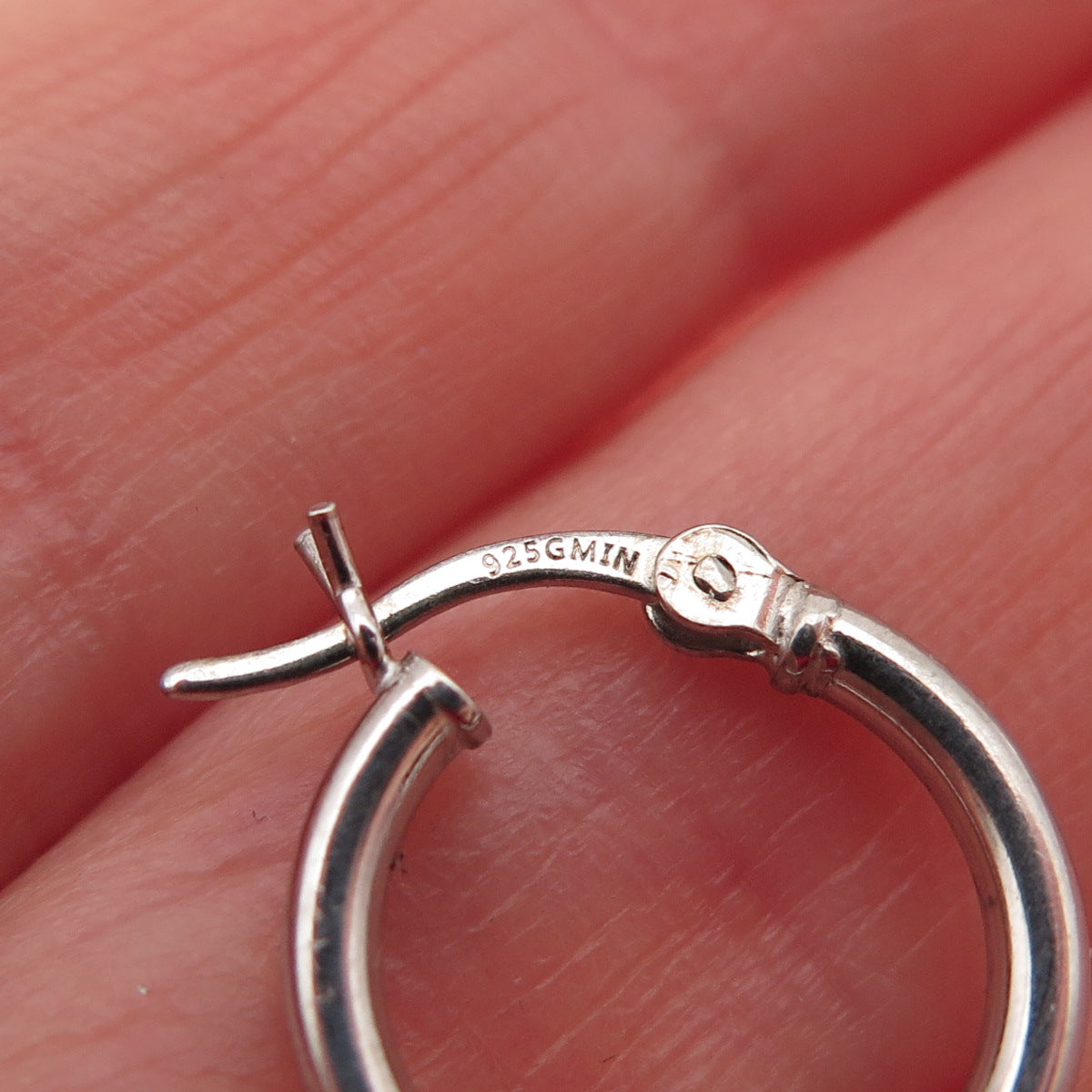 925 Sterling Silver Hoop Earrings