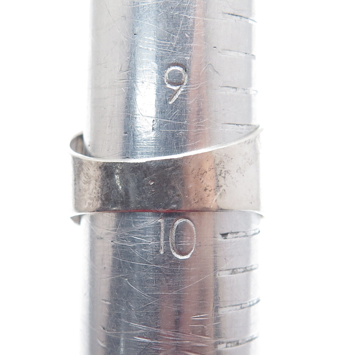 GILO & GRACE NAKAI Navajo Old Pawn 925 Sterling Vintage Real MOP Ring Size 9.75