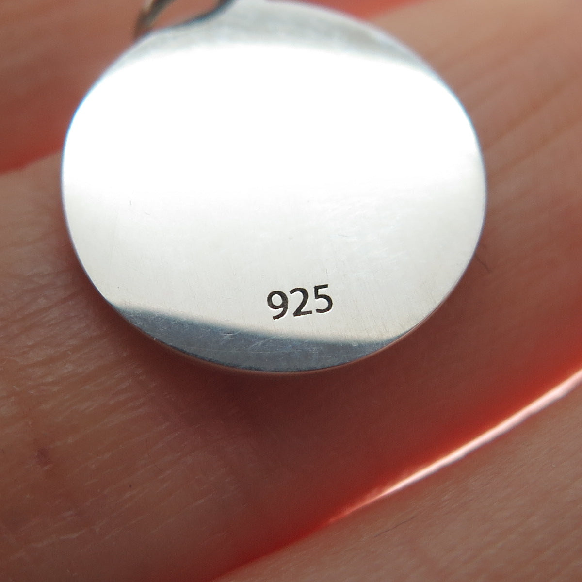 925 Sterling Silver Purple Enamel Cat Couple Heart Minimalist Charm Pendant