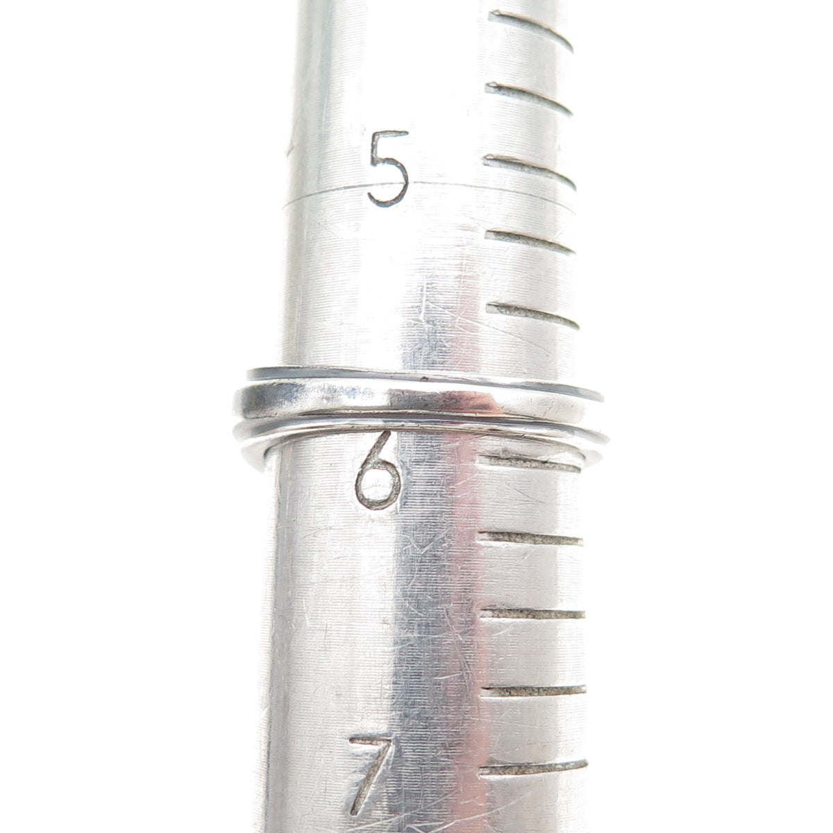 SAJEN 925 Sterling Silver Vintage Real Amethyst & Peridot Oxidized Ring Size 6