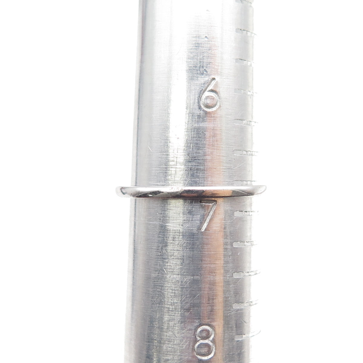 925 Sterling Silver Swirl Heart Ring Size 6.75