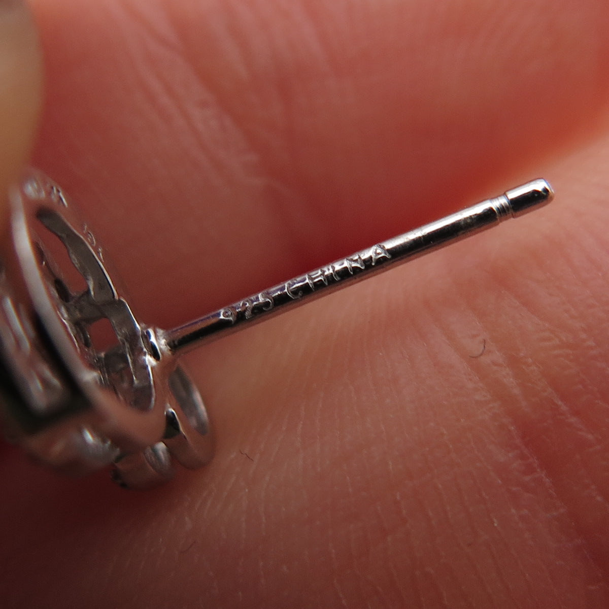 925 Sterling Silver Round-Cut C Z Sparkle Drop Earrings