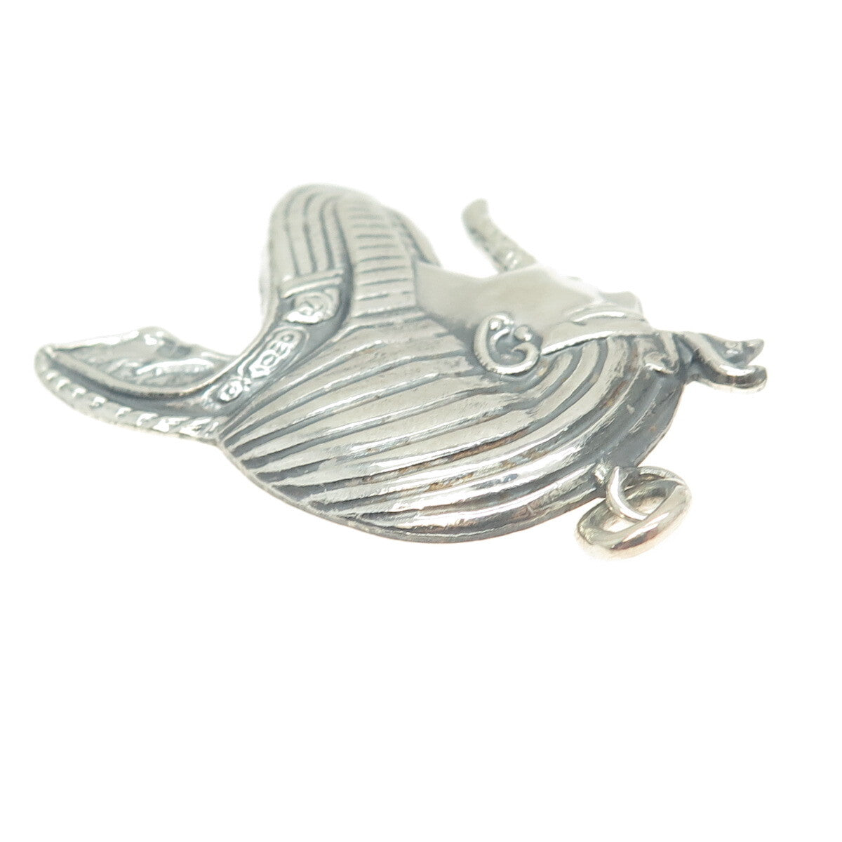 925 Sterling Silver Vintage Egyptian Pharaoh Pendant
