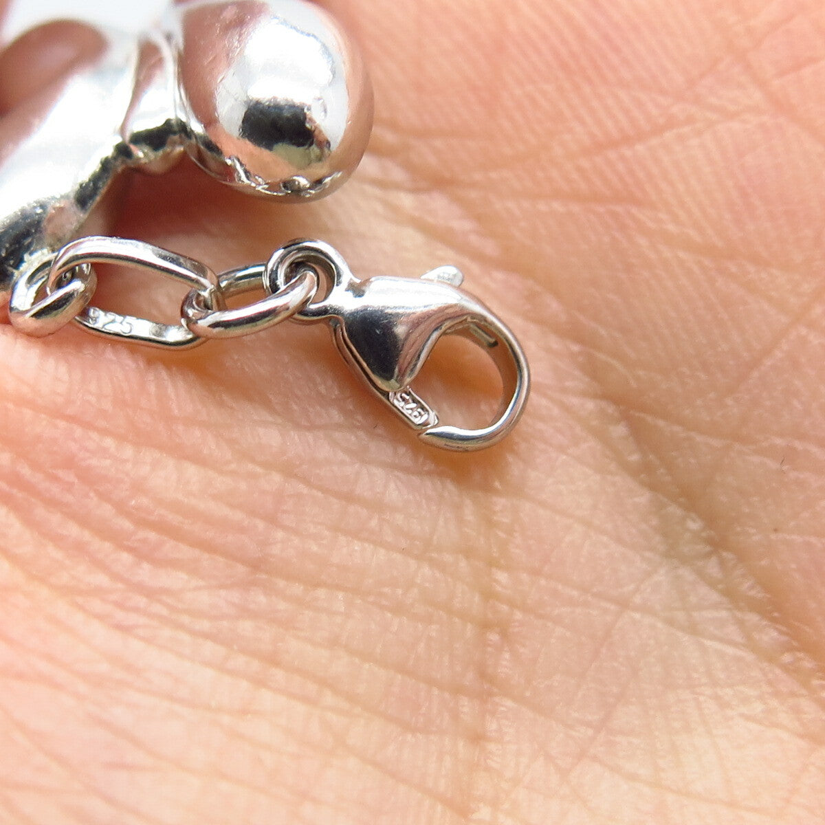925 Sterling Silver Butterfly Charm Pendant