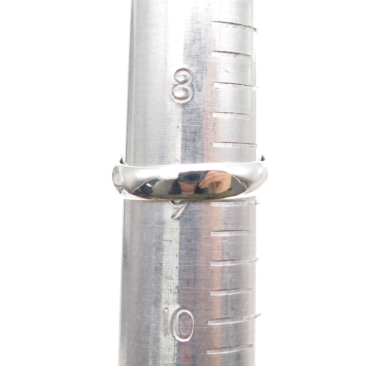 925 Sterling Silver Vintage Pentagram Oxidized Biker Ring Size 9