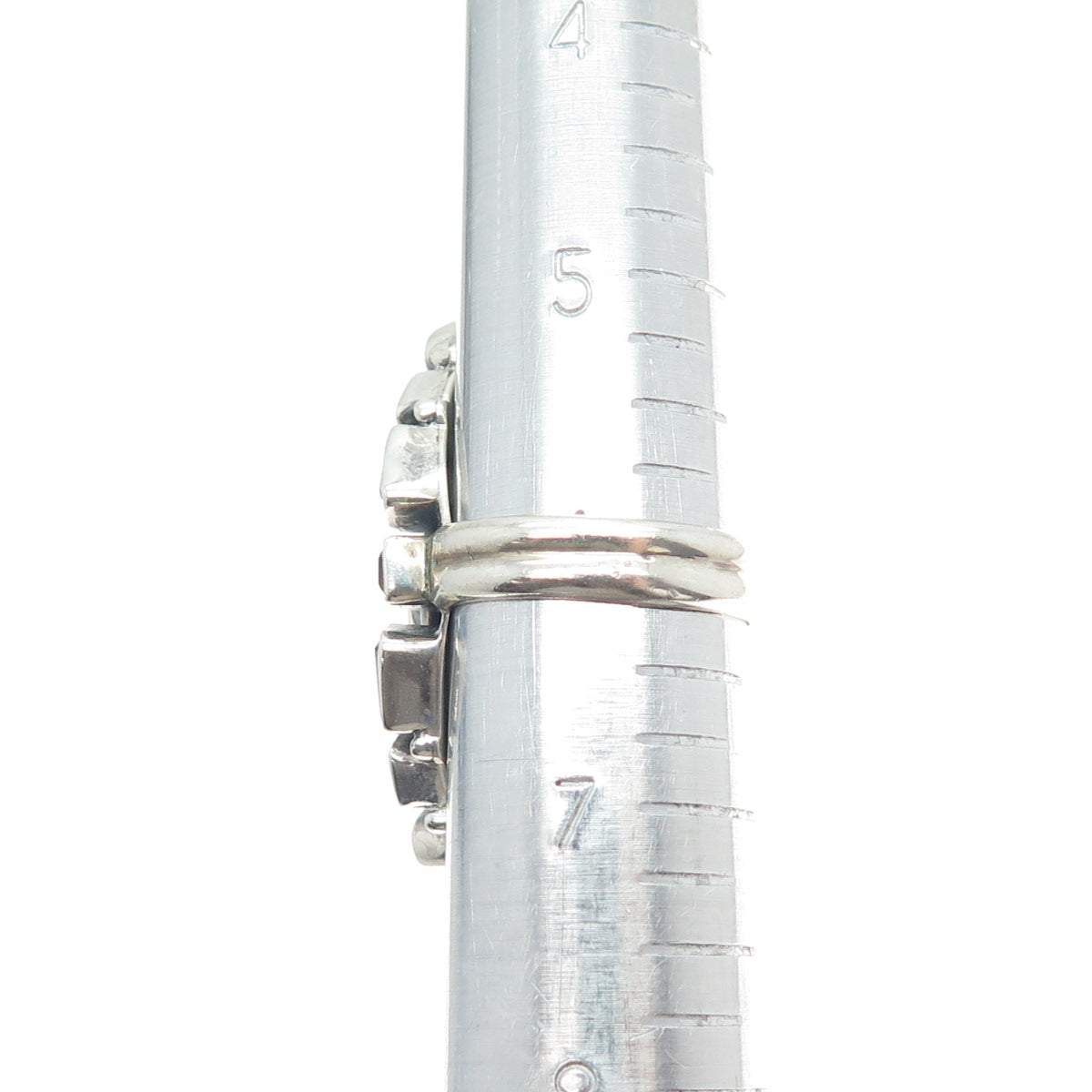 NICKY BUTLER 925 Sterling Vintage Quartz Citrine Amethyst Peridot Ring Size 6.25