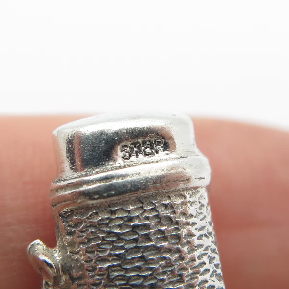 925 Sterling Silver Vintage Golf Clubs Slide Pendant