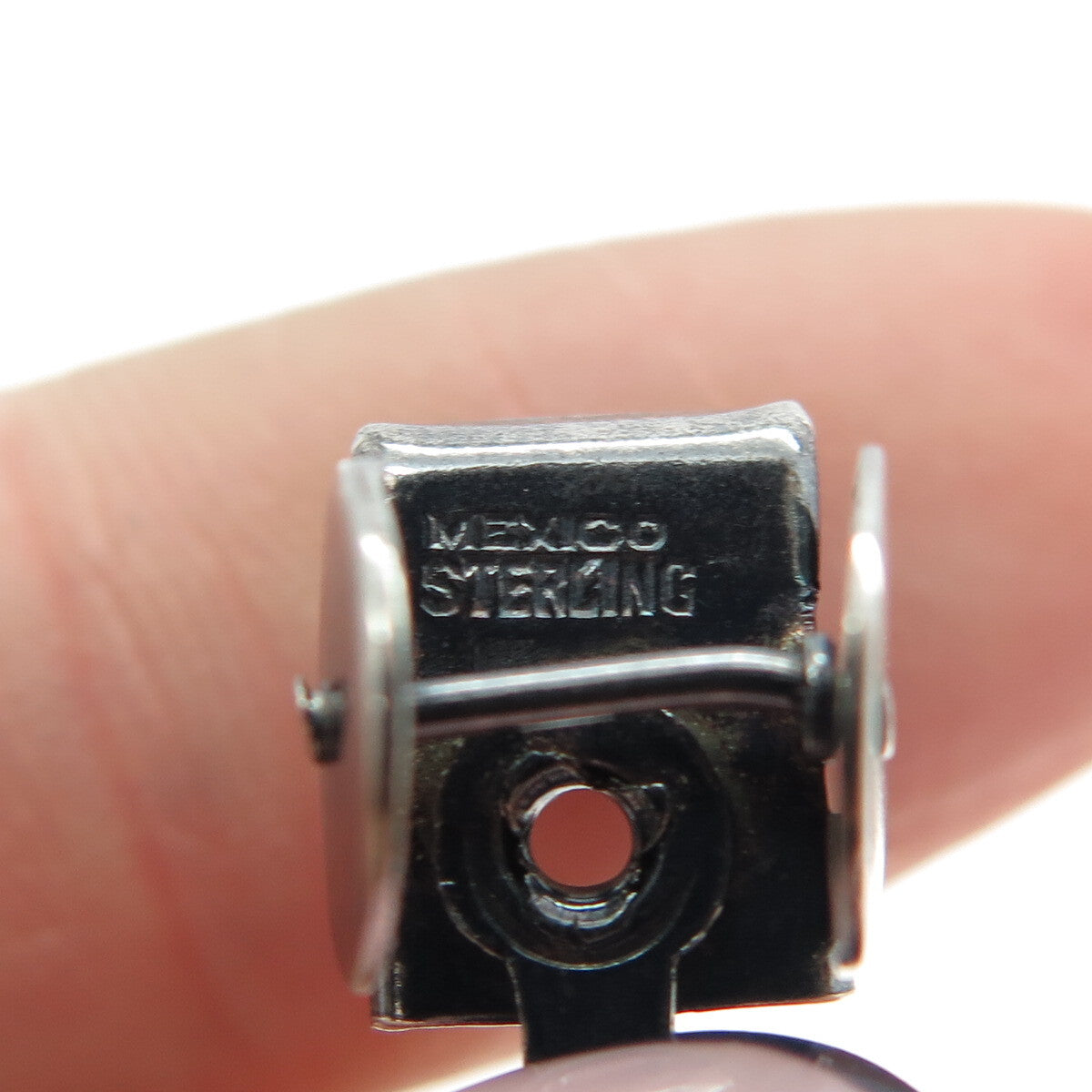 925 Sterling Silver Antique Art Deco Mexico Cart 3D Pendant