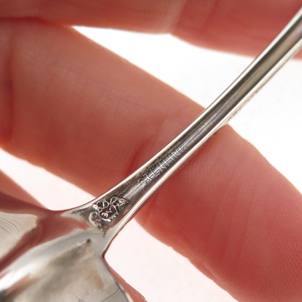 Weidlich Sterling Silver Antique Art Deco Prospect Point Niagara Ice Cream Spoon