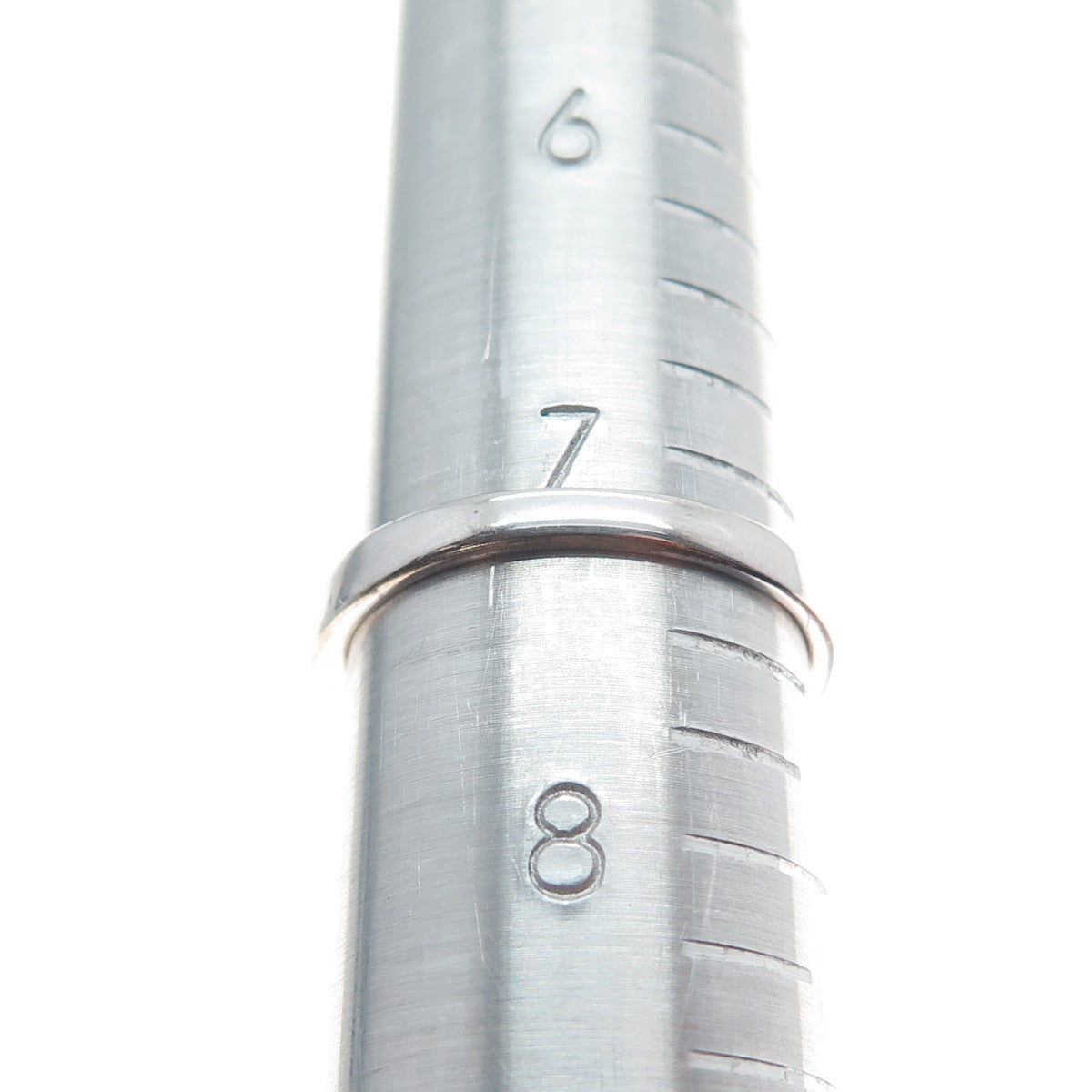 925 Sterling Silver Real Round-Cut Diamond & Oval-Cut Citrine Ring Size 7.25