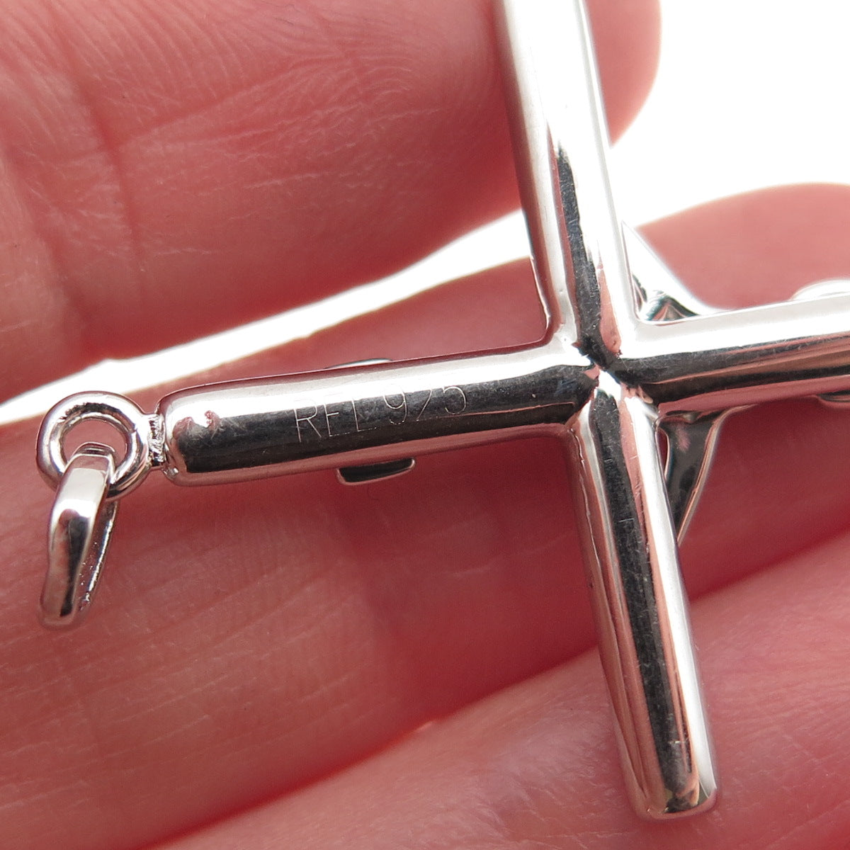925 Sterling Silver Crucifix Cross Charm Pendant