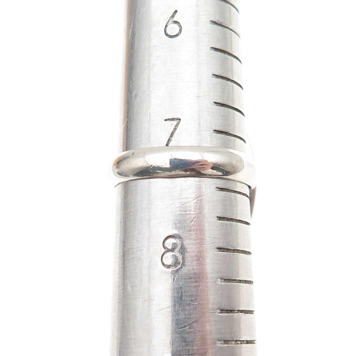 925 Sterling Silver Vintage Real Cabochon Chrysoprase Ring Size 7.5