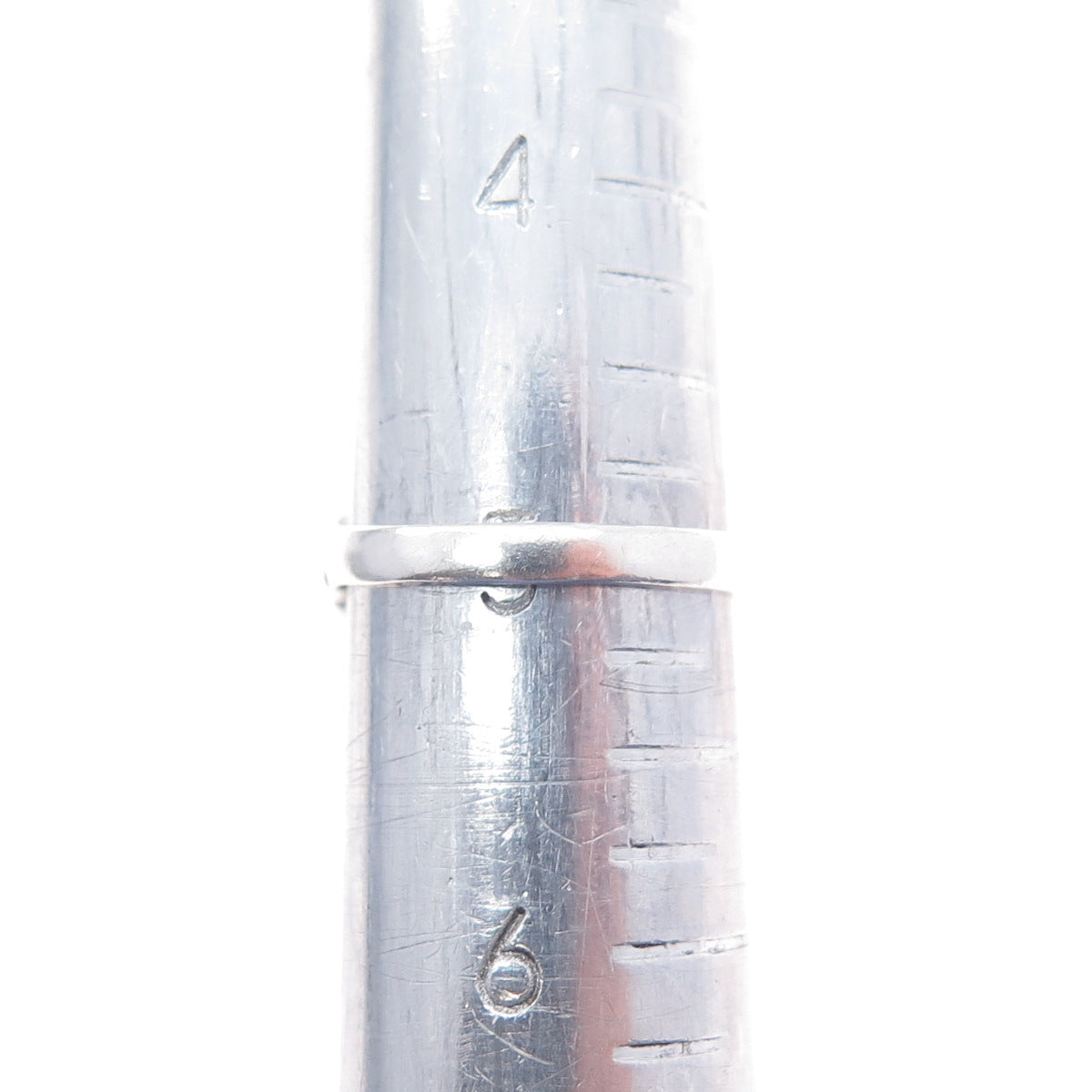 925 Sterling Silver Vintage Real MOP Celtic Trinity Knot Ring Size 5