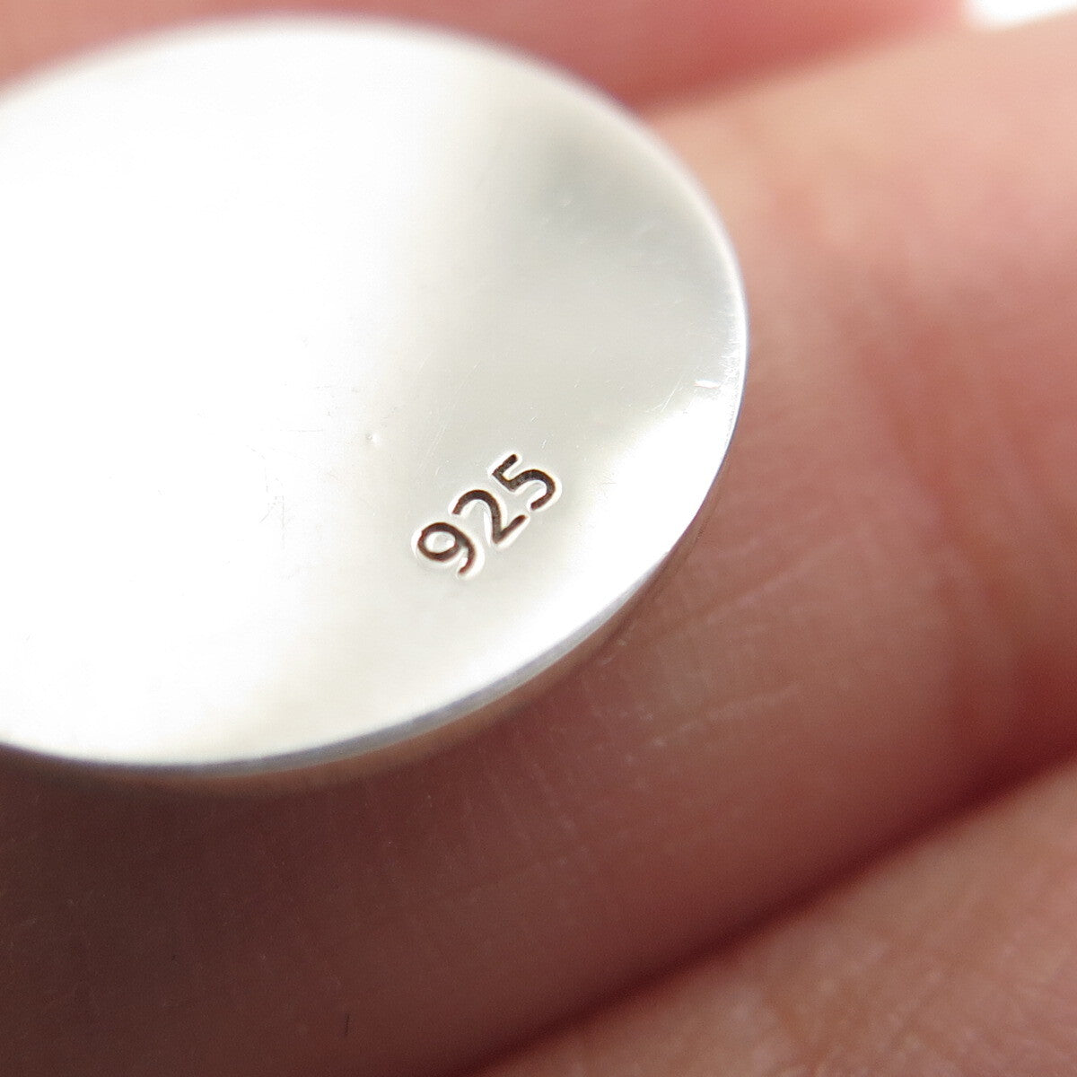 925 Sterling Silver Lime Green Enamel Cat Round Tag Minimalist Charm Pendant