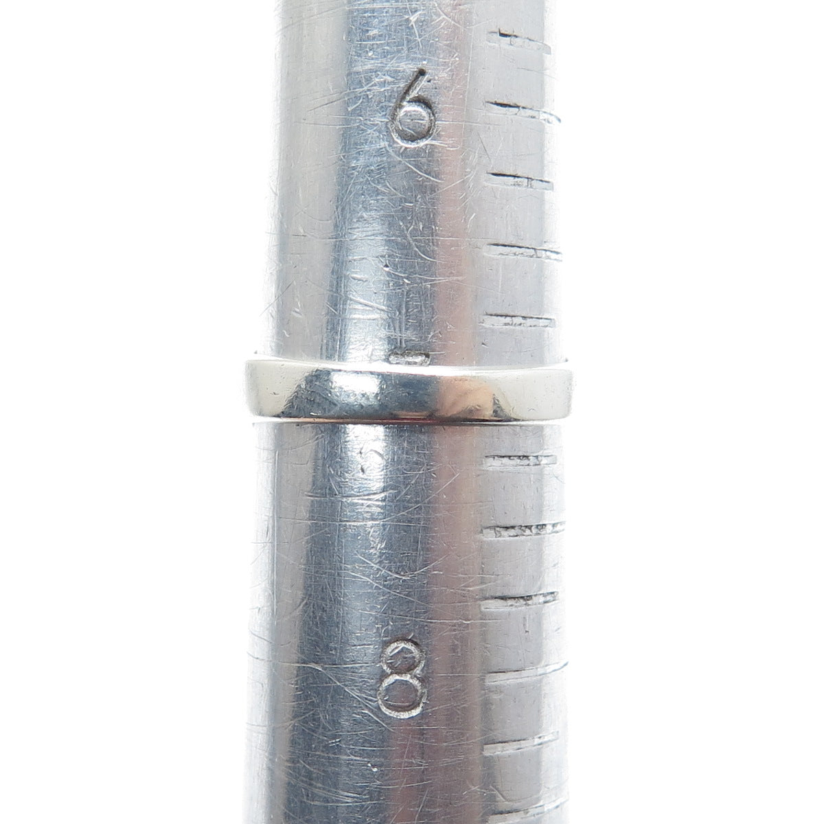 925 Sterling Silver Radiant-Cut C Z Engagement Ring Size 7