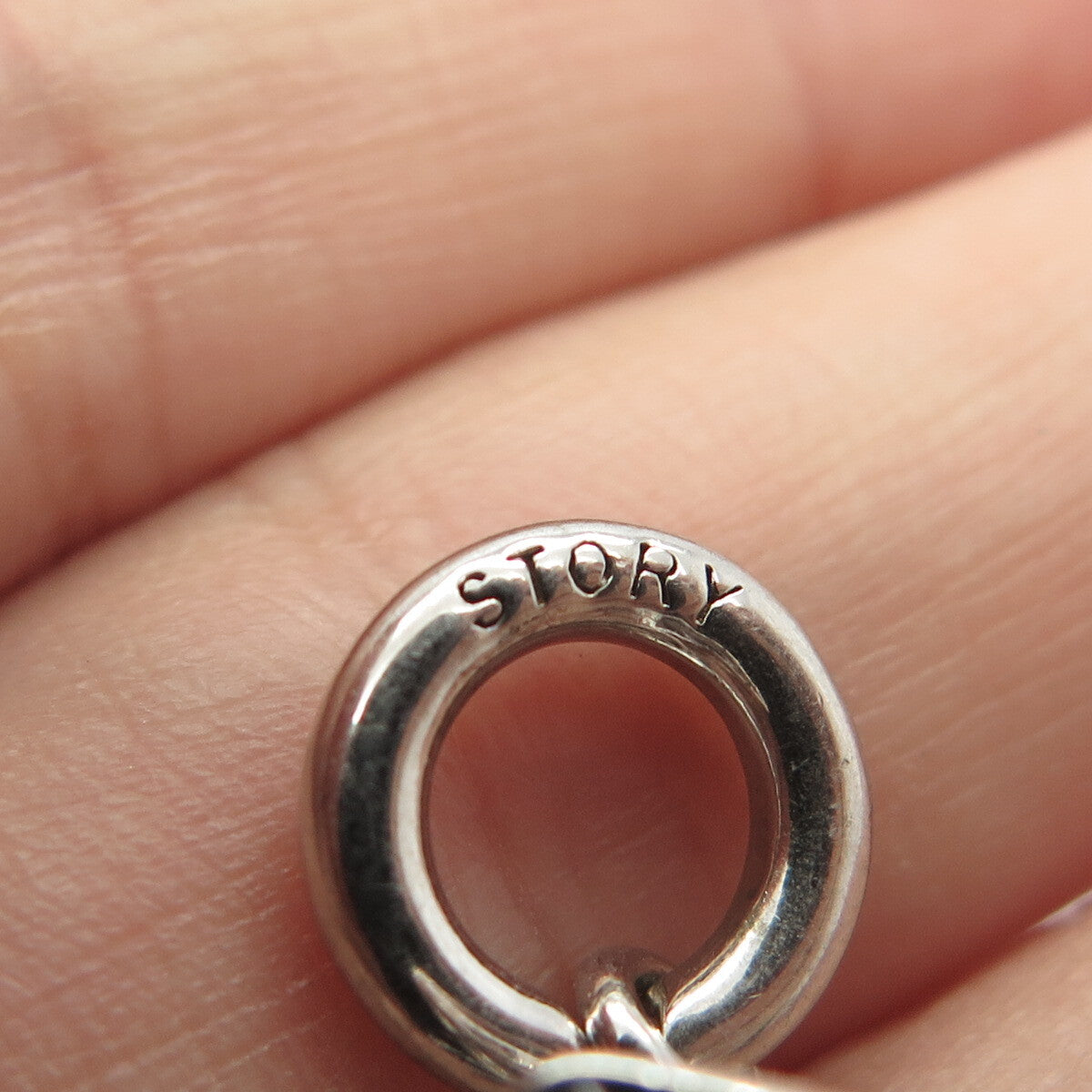 925 Sterling Silver Story by Kranz & Ziegler Star Dangling Charm