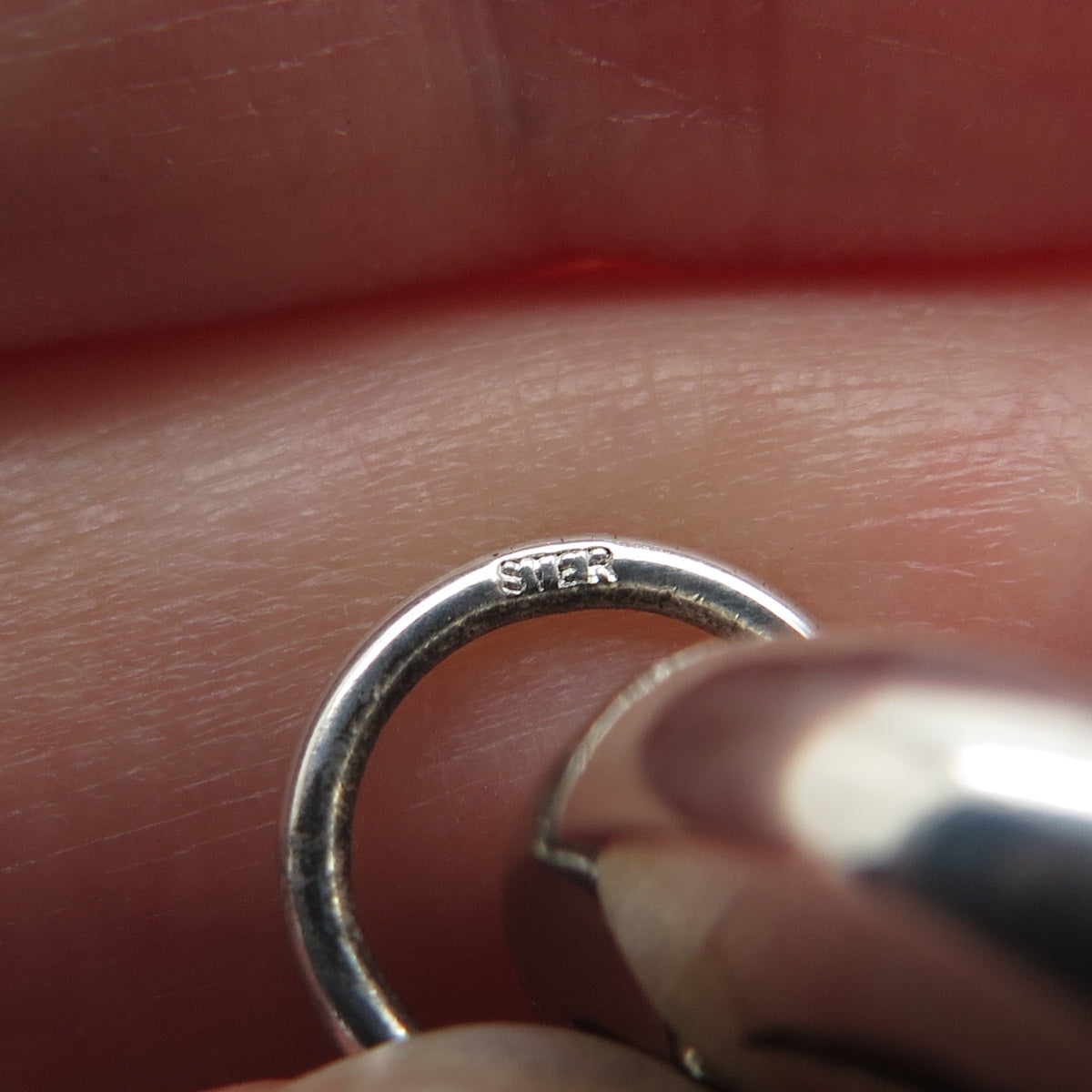 925 Sterling Silver Vintage Crescent & Snowflake Minimalist Charm Pendant