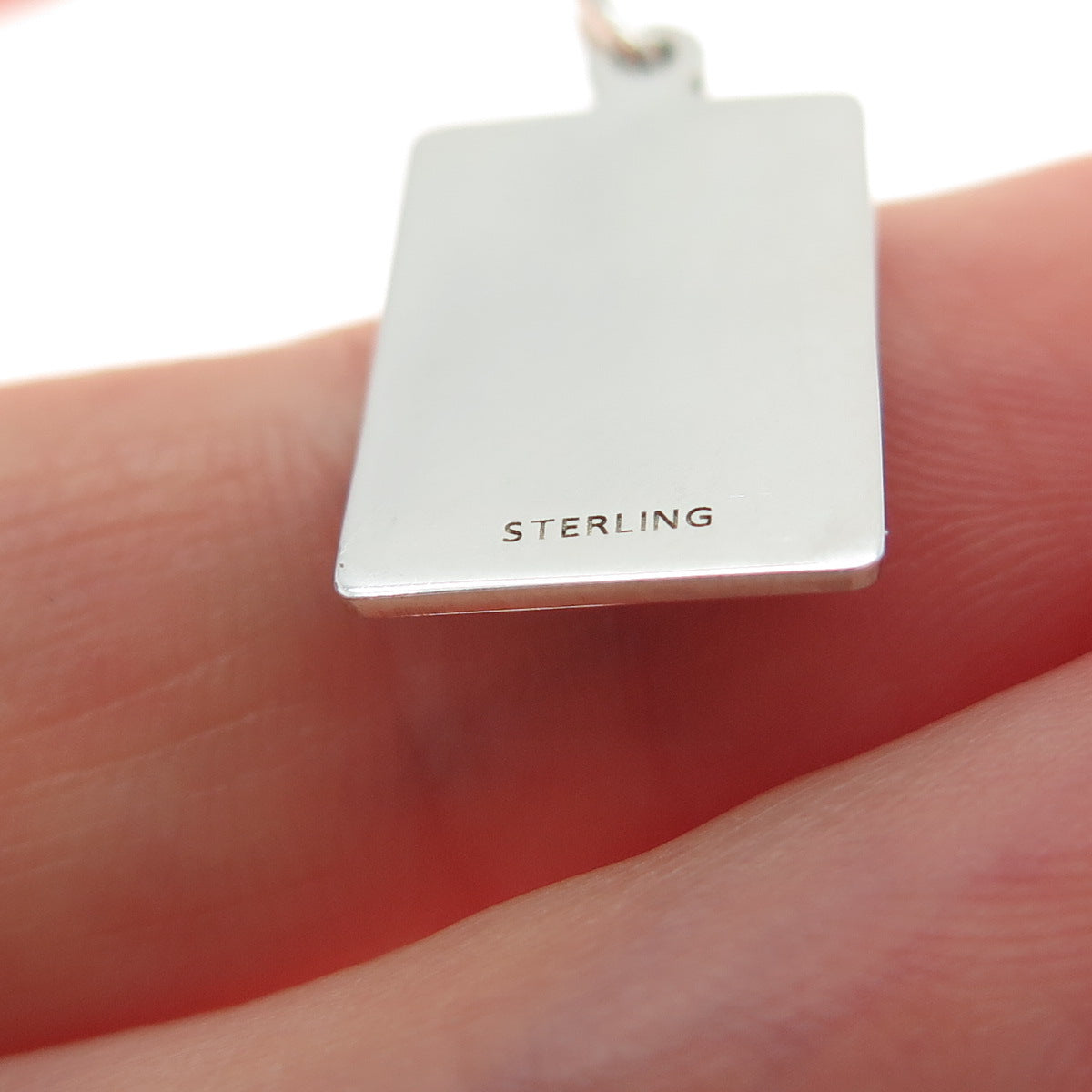 925 Sterling Silver Enamel Just Took A Wrong Turn, Got Lost Minimalist Pendant