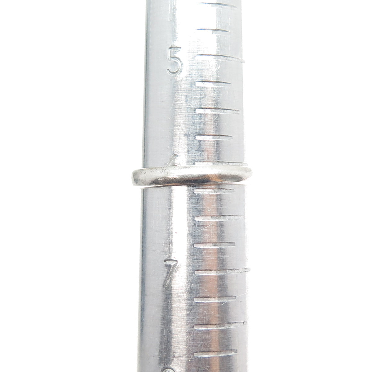 JERRY COWBOY Old Pawn 925 Sterling Turquoise Coral Inlay Peyote Ring Size 6.25