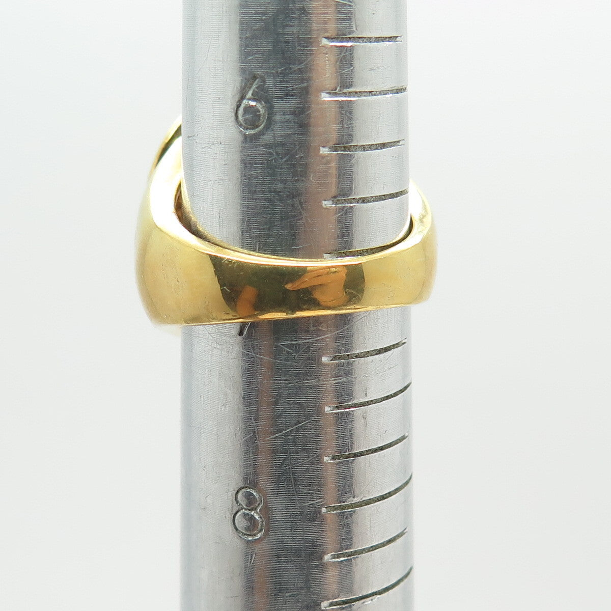 BADAVICI 925 Sterling Silver Gold Plated Real Rutilated Quartz Ring Size 7