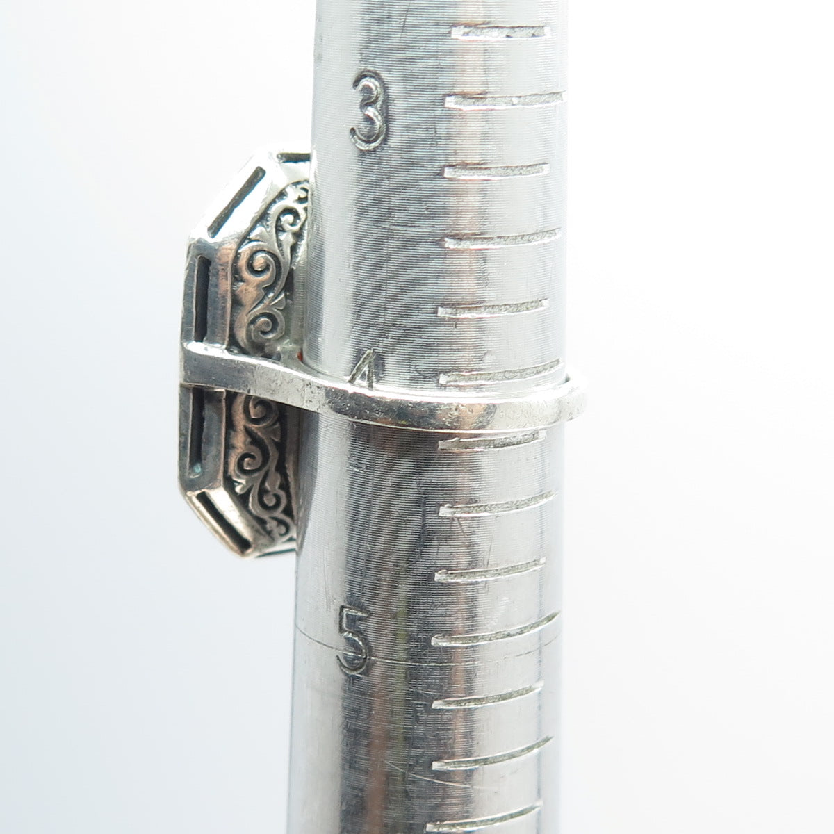 925 Sterling Silver Antique Art Deco Carnelian & Marcasite Gem Ring Size 4.25