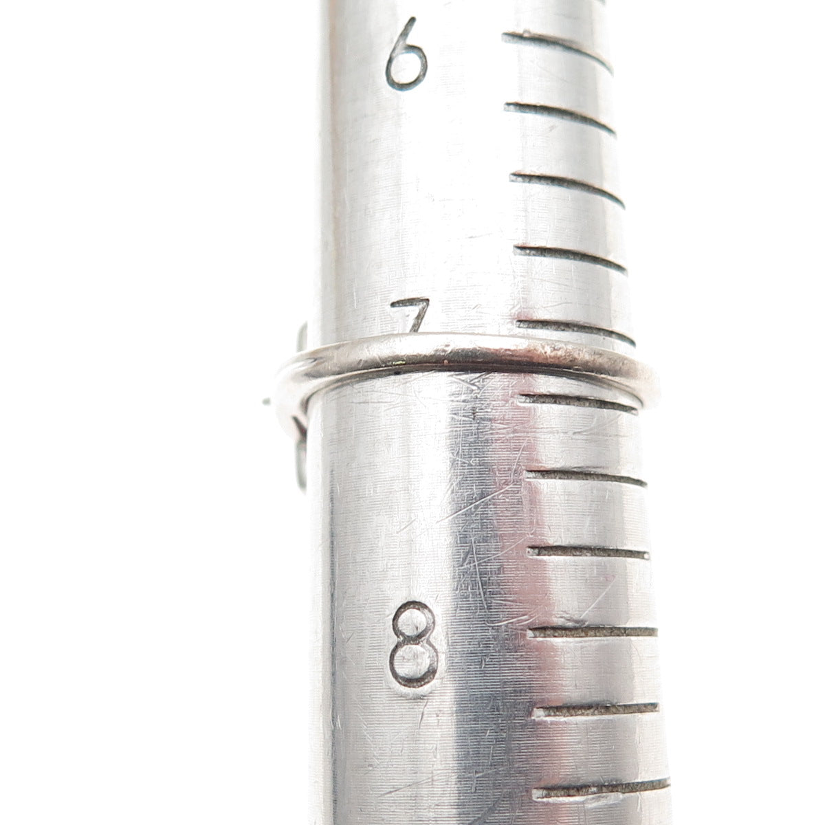 925 Sterling Silver Real Diamond & Lab-Created Ruby Ring Size 7.25