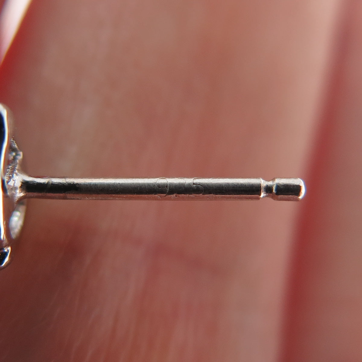 925 Sterling Silver Pear-Cut Stud Earrings