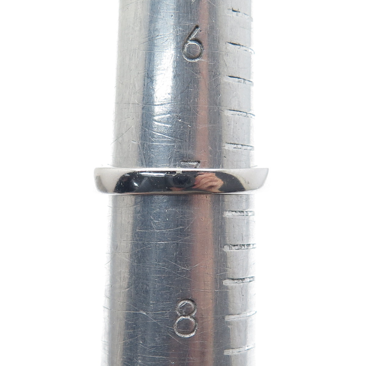 925 Sterling Silver Real Black Spinel Gemstone & C Z Teardrop Ring Size 7