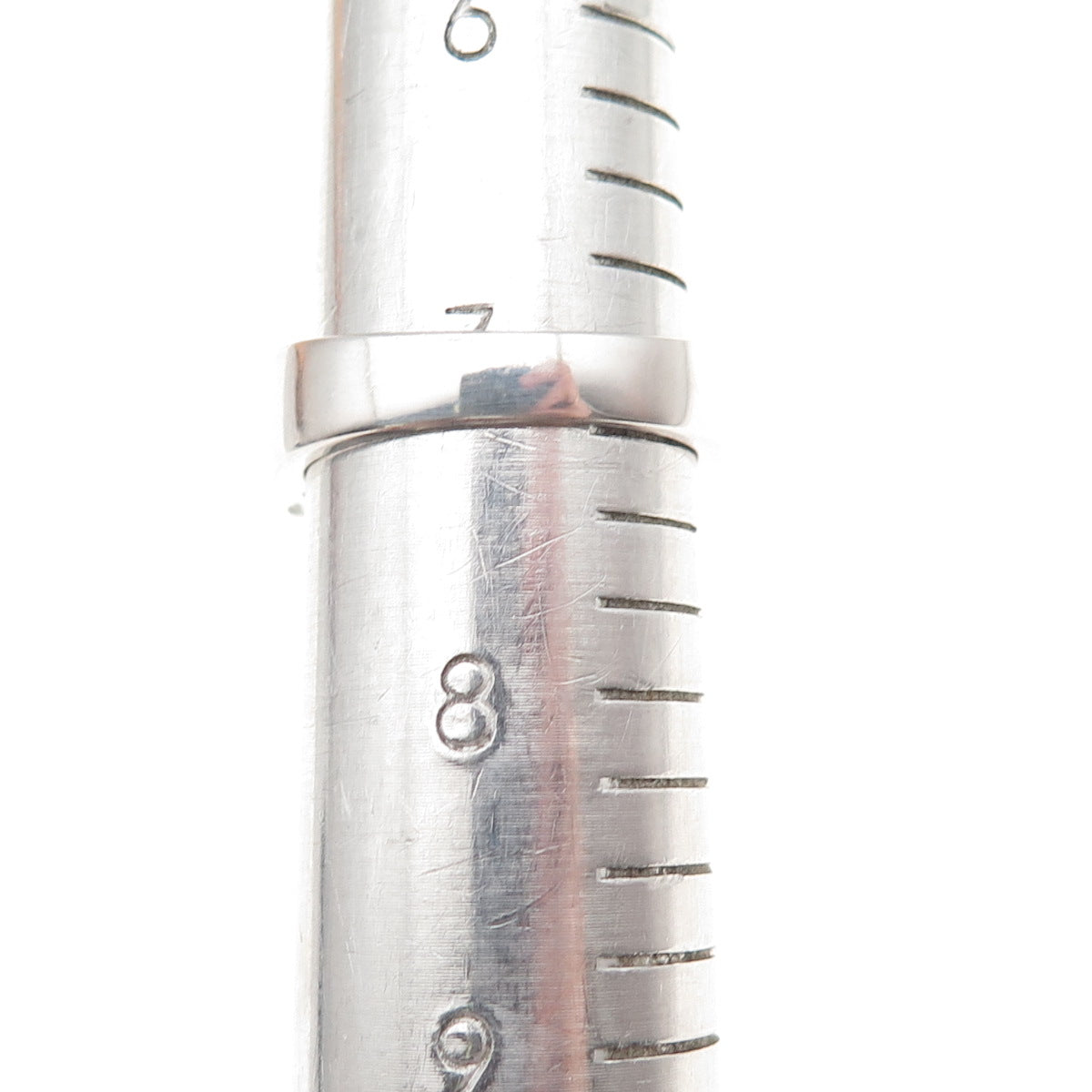 DSMK 925 Sterling Silver Real Round-Cut Tanzanite & White Topaz Ring Size 7.25