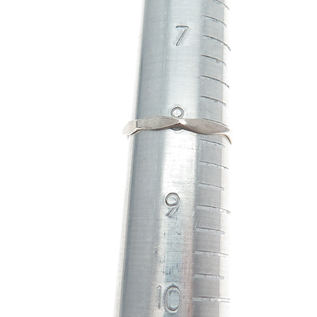 925 Sterling Silver Vintage Real Seashell Ring Size 8.25