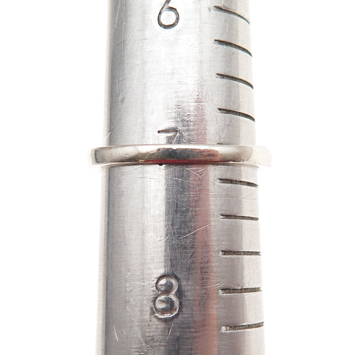 Sai 925 Sterling Silver Real Diamond & Chrome Diopside Ring Size 7