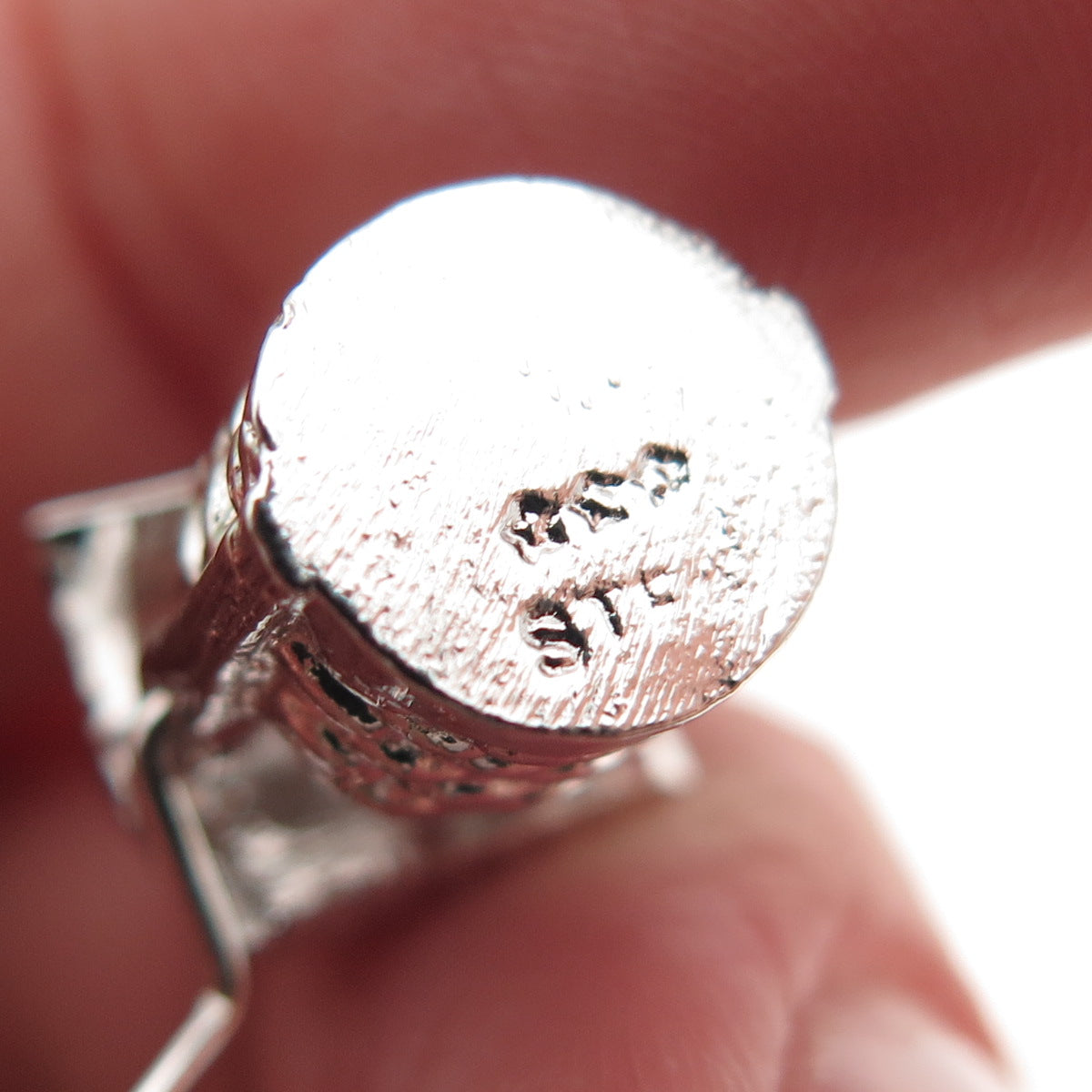 925 Sterling Silver Vintage Water Well 3D Mini Charm Pendant