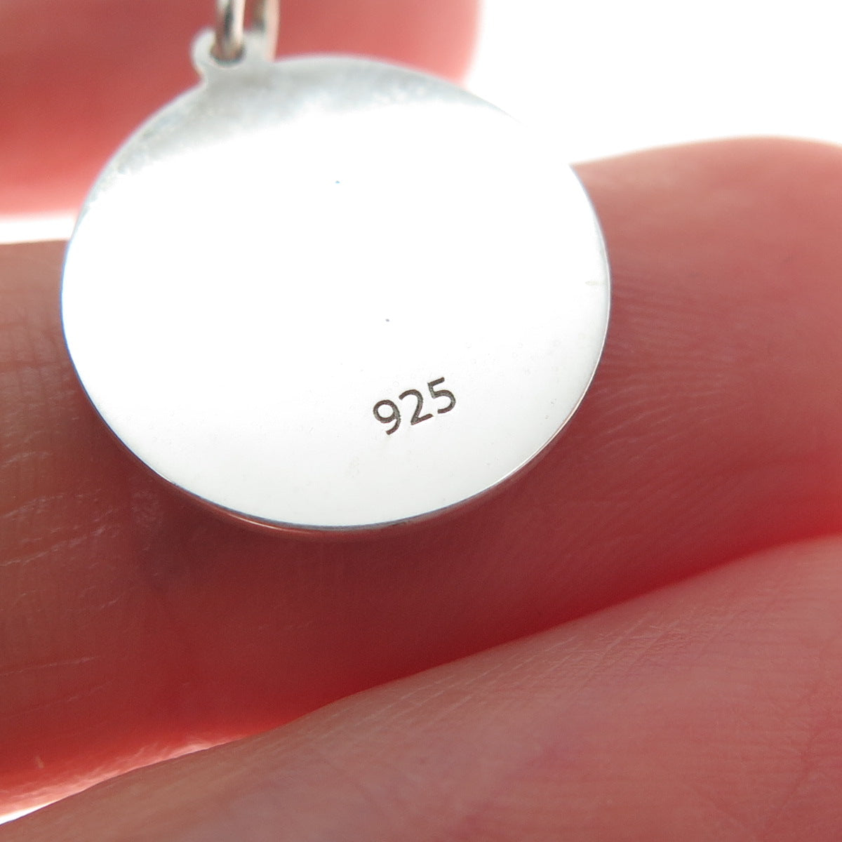 925 Sterling Silver Yellow Enamel Egyptian Ankh Minimalist Charm Pendant