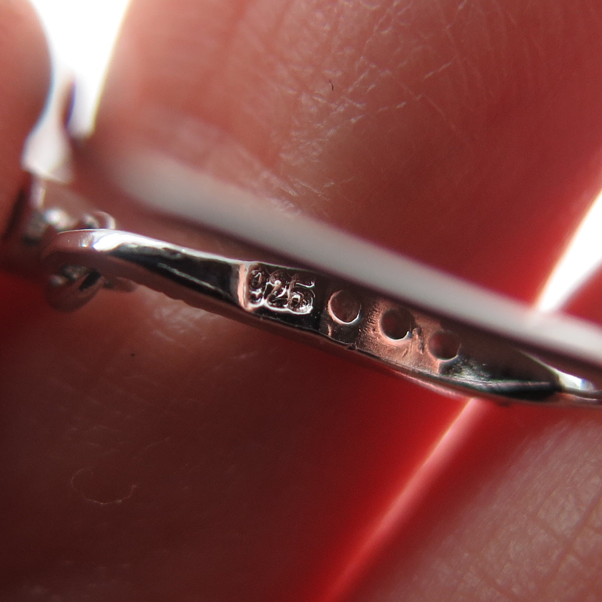 925 Sterling Silver Faux Turquoise & C Z Dangle Earrings