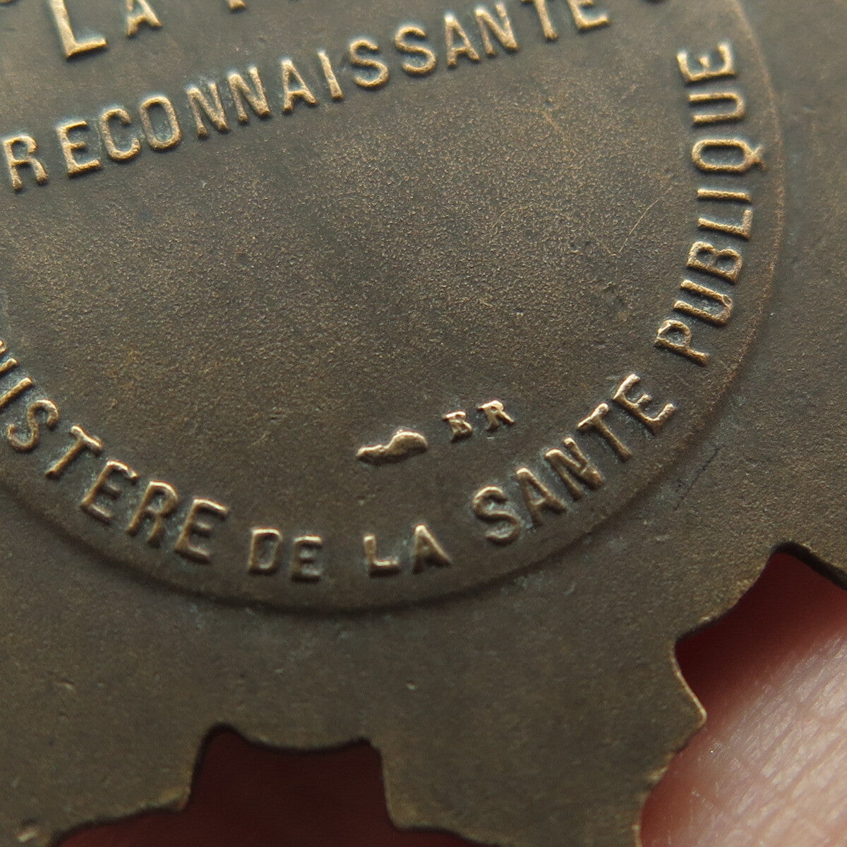 Antique WWI Medal of Honor of the French Family