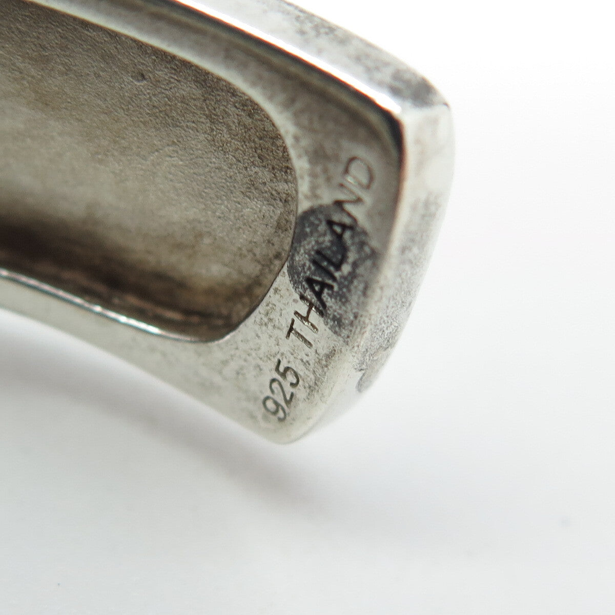 MICHAEL DAWKINS 925 Sterling Silver Vintage Modernist Adjustable Bracelet 7.25"