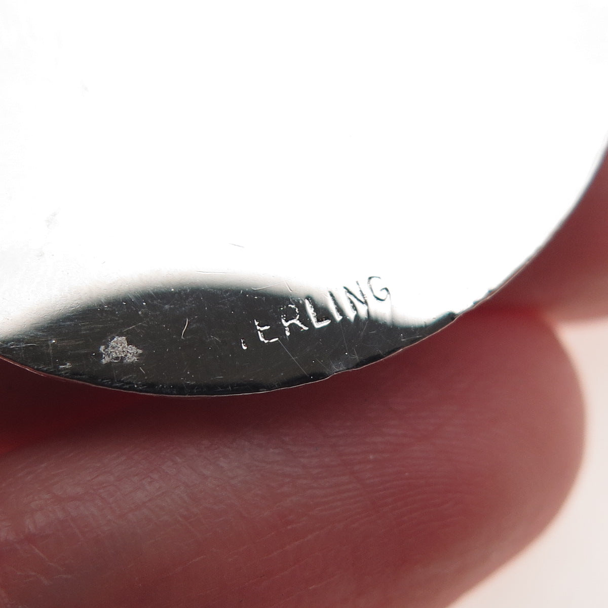 925 Sterling Silver Vintage Chai Judaica Charm Pendant