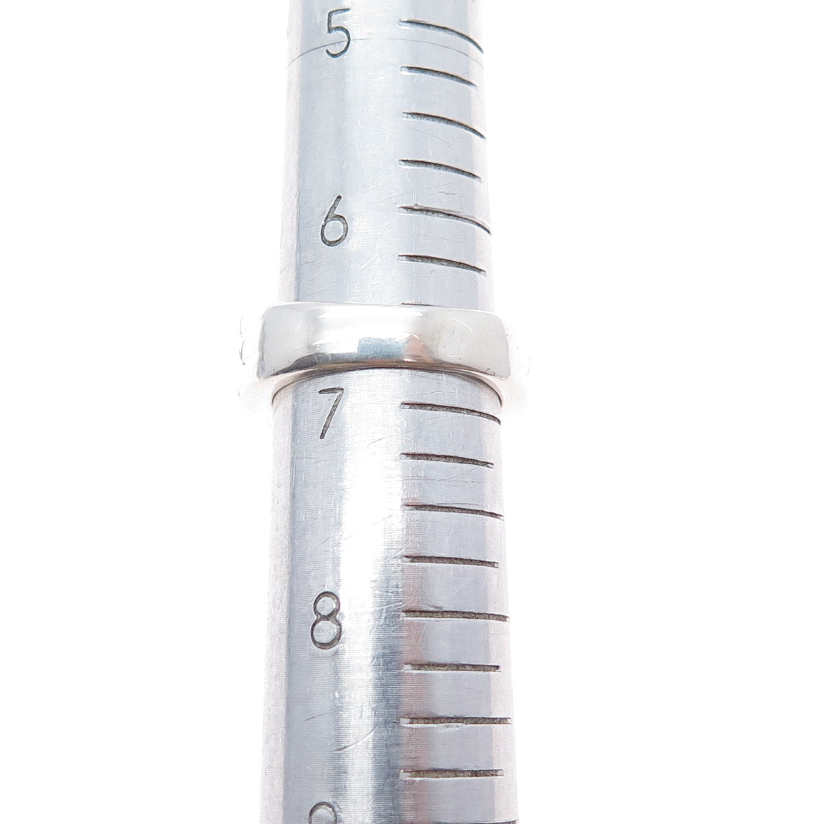 CLYDE DUNEIER CID 925 Sterling Silver Vintage Real Blue Topaz Ring Size 6.75