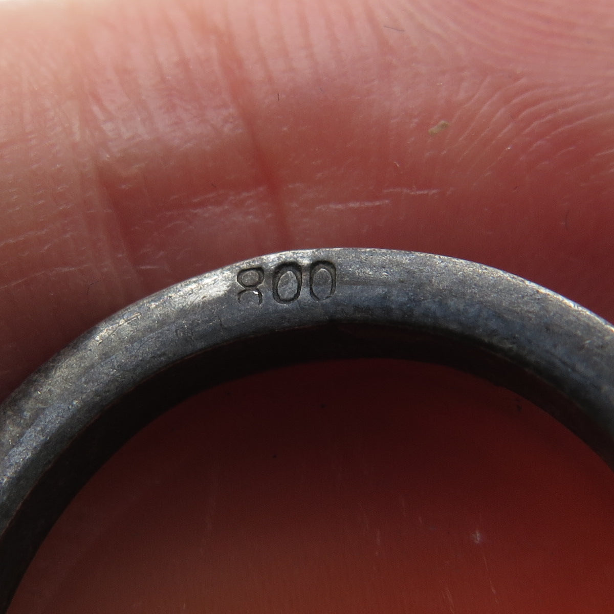 800 Silver 2-Tone Antique Cameo Victorian Lady Oxidized Pendant