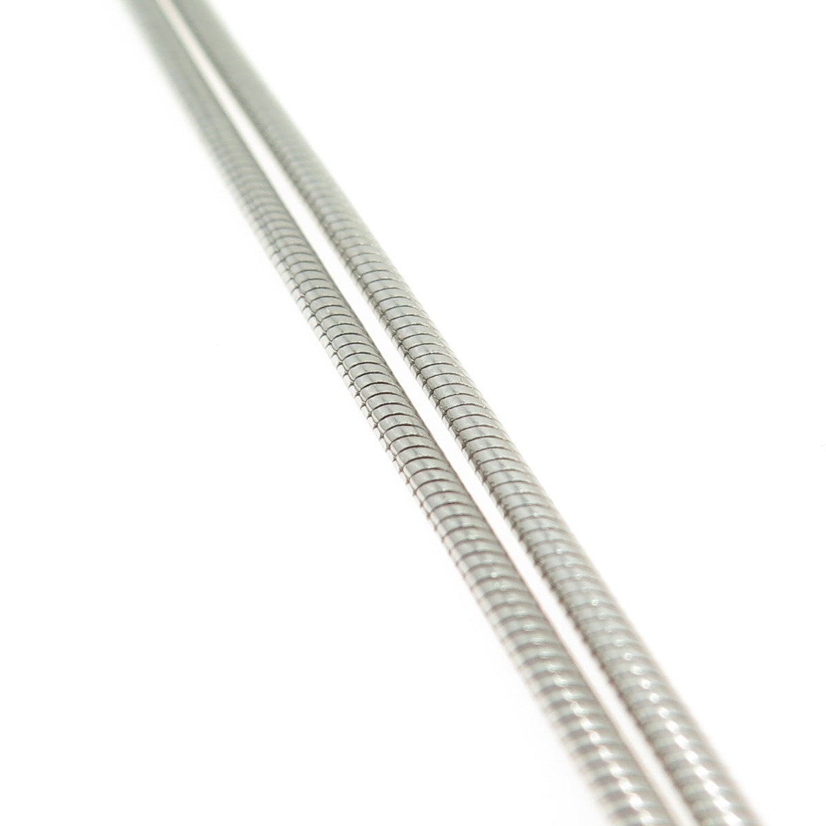 925 Sterling Silver Italy Herringbone Chain Necklace 18"