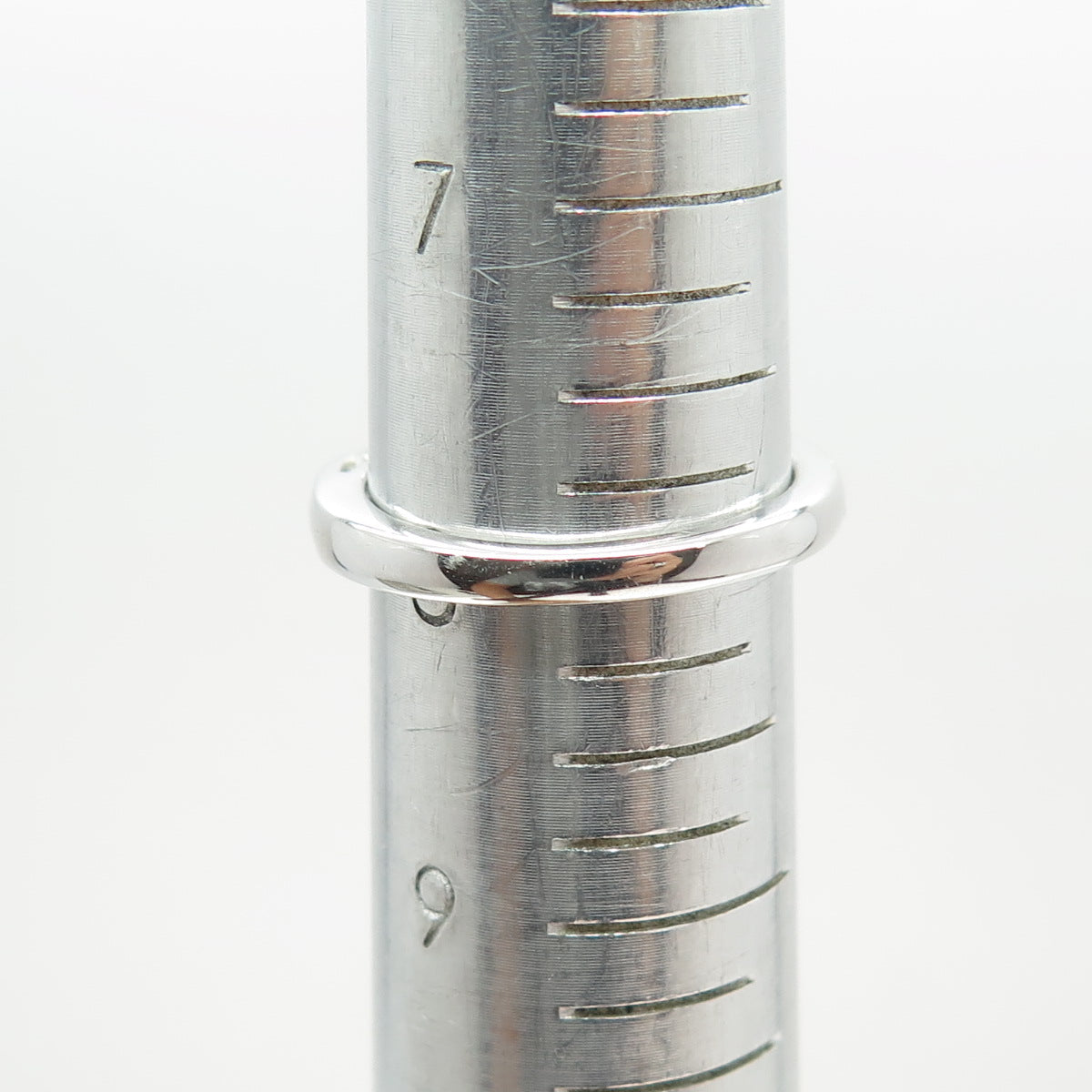 SUN 925 Sterling Silver Lab-Created Pink Sapphire & Topaz Promise Ring Size 8