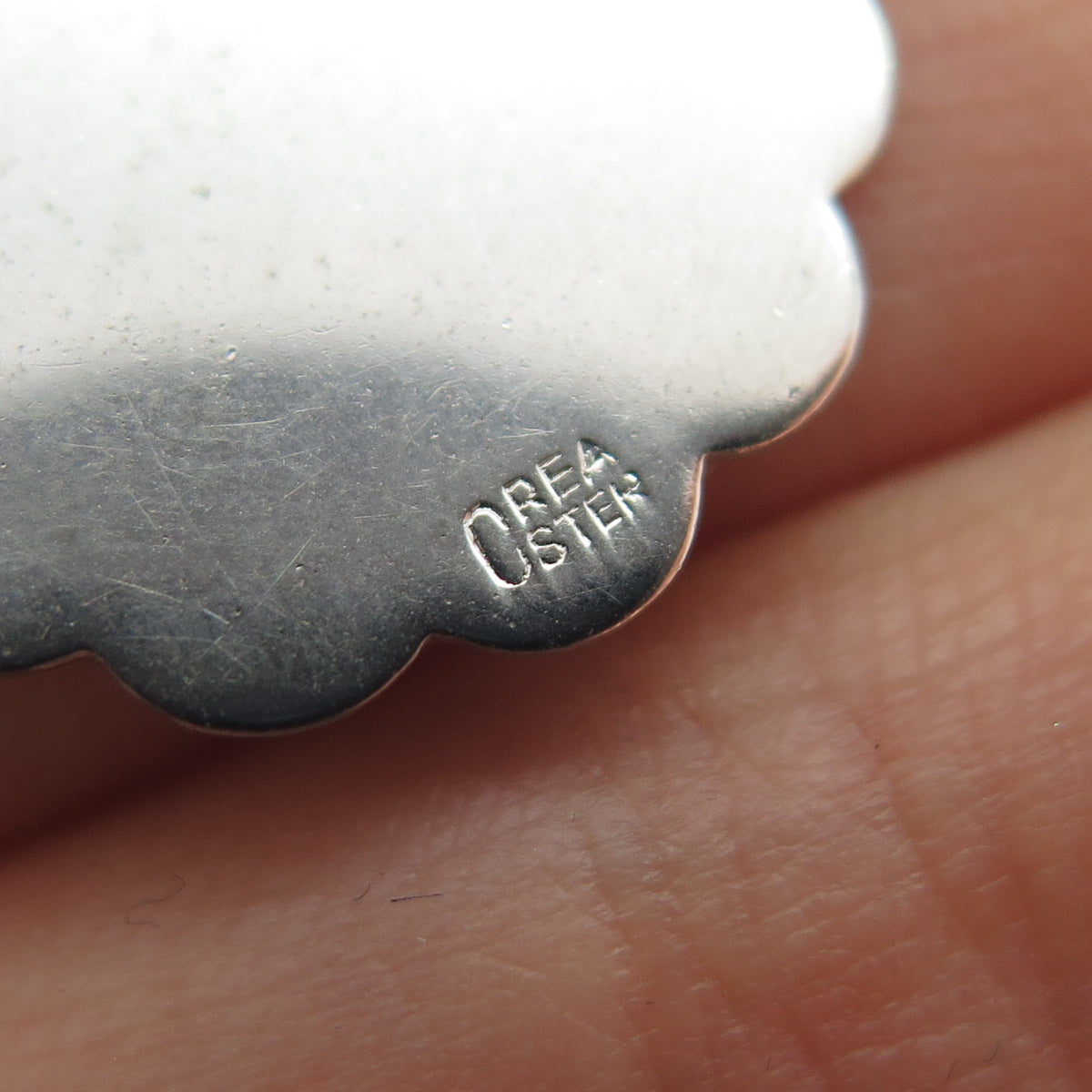 CREA 925 Sterling Silver Vintage Happy Birthday Charm Pendant