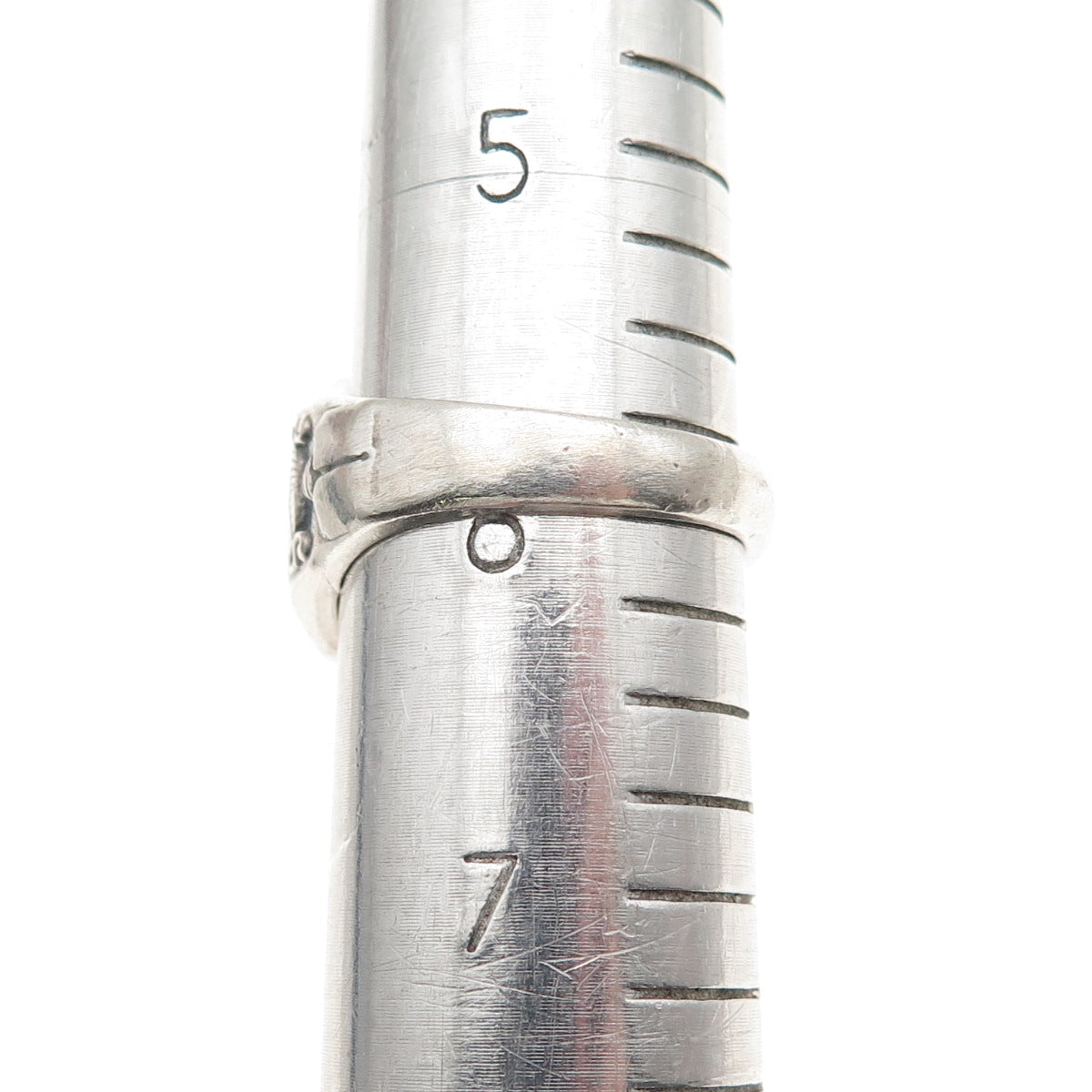 Metal Arts 925 Sterling Silver Antique Art Deco Oxidized Signet Ring Size 6