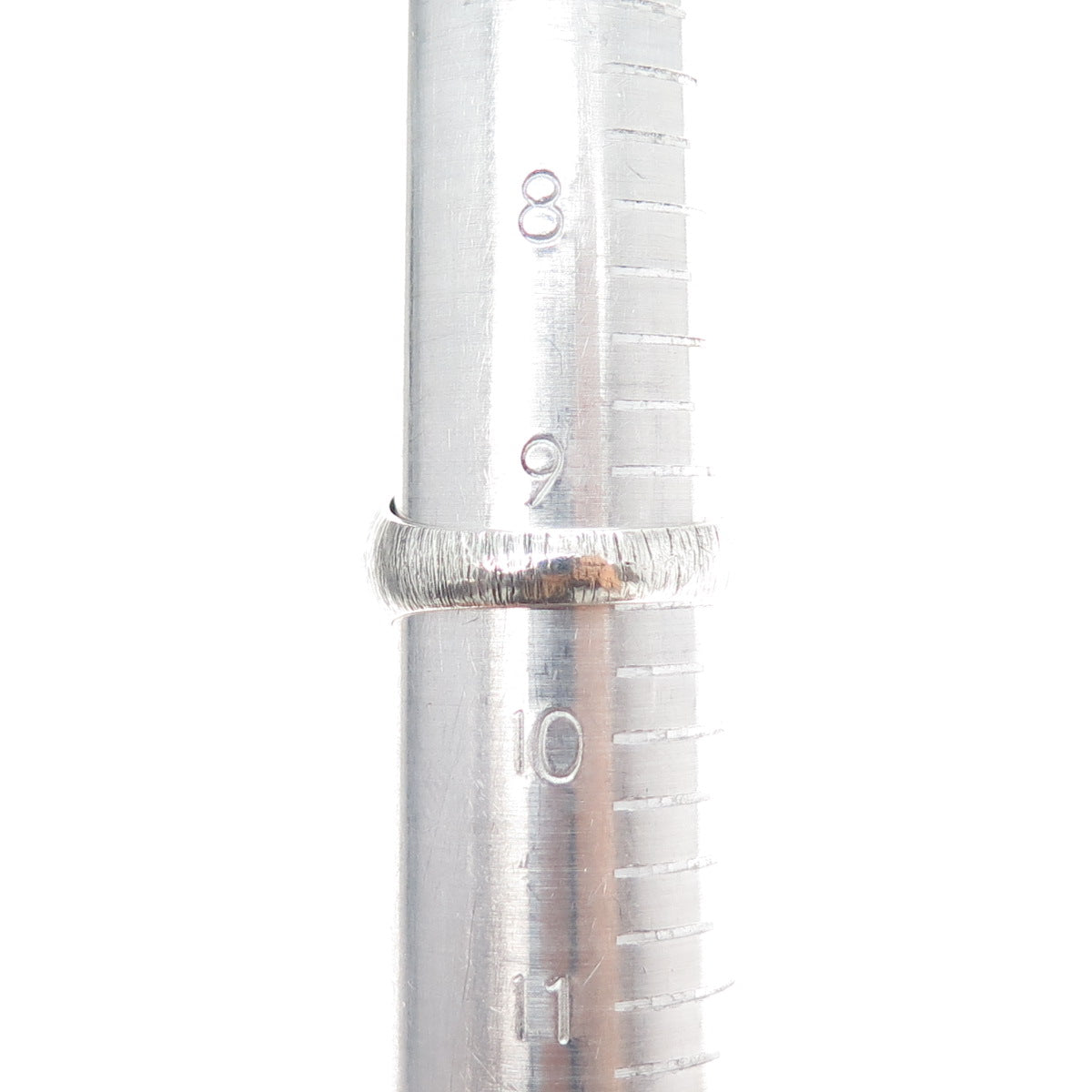 925 Sterling Silver Vintage Real Star Sapphire Modernist Ring Size 9.5