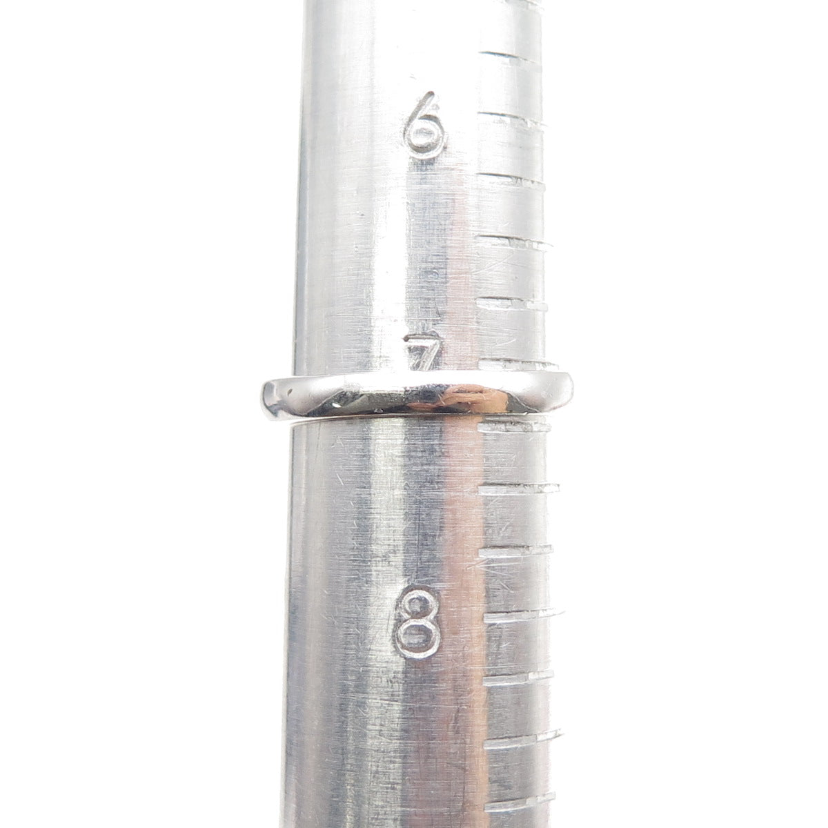 925 Sterling Silver Real Round-Cut Black Spinel Modernist Flower Ring Size 7.25