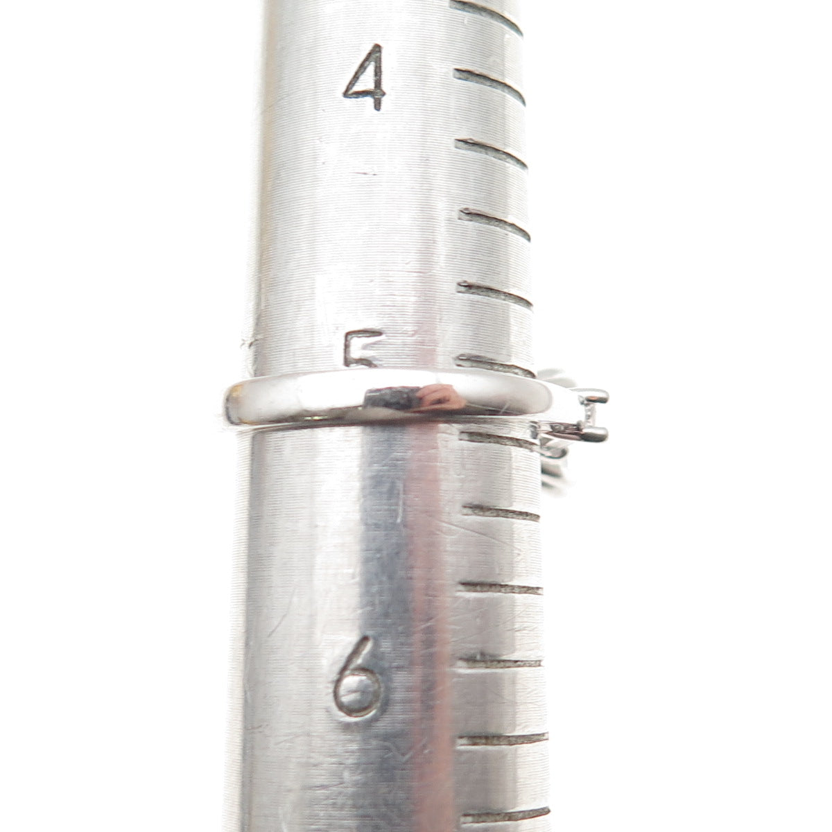 925 Sterling Silver Asscher & Tapered Baguette-Cut C Z Engagement Ring Size 5.25