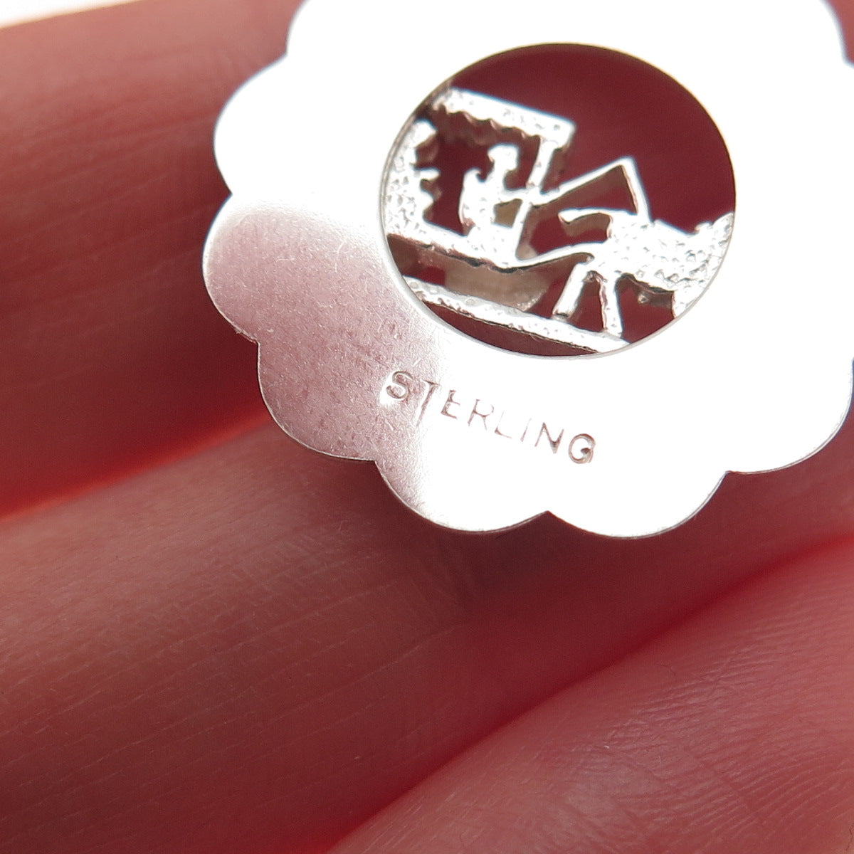 925 Sterling Silver Vintage Bermuda Carriage Charm Pendant