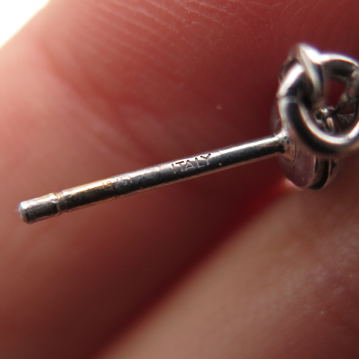 925 Sterling Silver Italy Ornate Heart Dangle Earrings