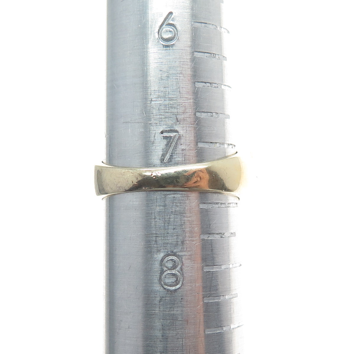 DEE BERKLEY JEWELRY 925 Sterling Gold Plated Real Diamond Accent Ring Size 7.5