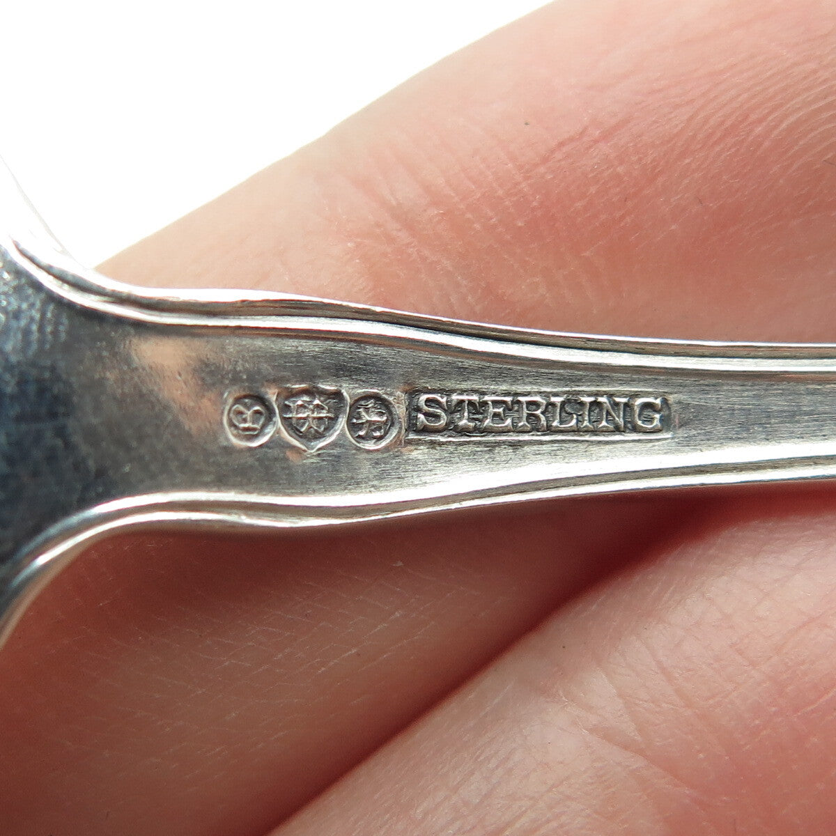 WATSON CO. Sterling Silver Antique Order of the Eastern Holy Bible Coffee Spoon
